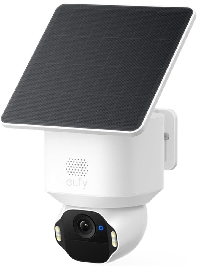 eufy Security SoloCam E42, 4K Security Camera Wireless Outdoor, HomeBase S380 Compatible, Solar Powered, AI Motion Tracking, Strobe Light, Pan & Tilt, Facial Recognition, Local Storage Up to 16 TB - Image 1